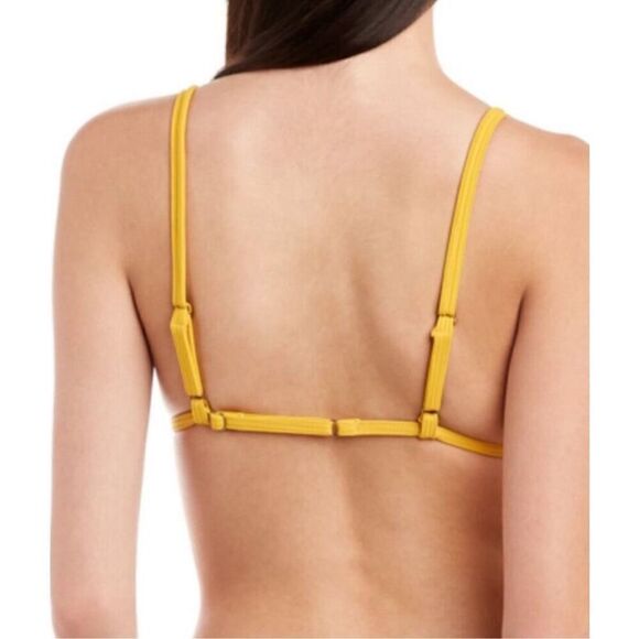 Andie Swim The Gold Coast Swim Top in Dune Yellow NWT 2XL - Picture 6 of 7